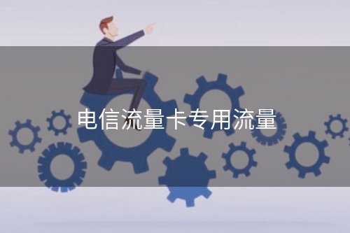 电信流量卡专用流量